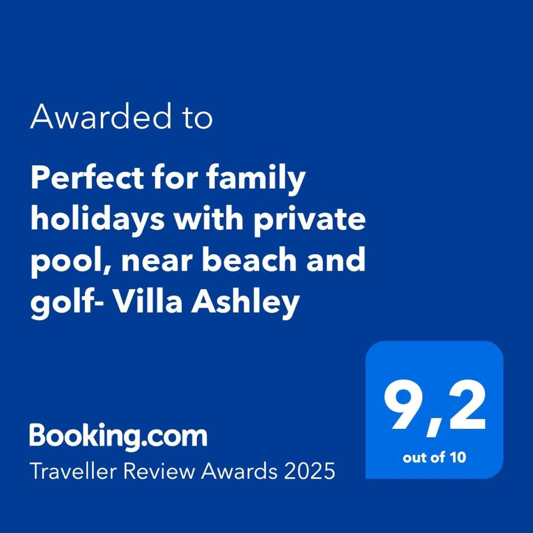 Perfect For Family Holidays With Private Pool, Near Beach And Golf- Villa Ashley Costa De Antigua Esterno foto